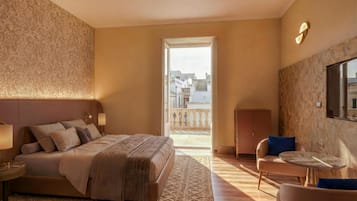 Hochwertige Bettwaren, Minibar, Zimmersafe, Schreibtisch