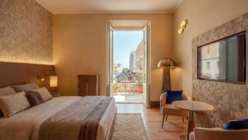 Biancheria da letto di alta qualità, minibar, una cassaforte in camera