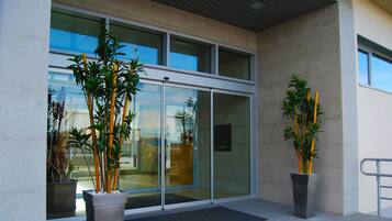 Entrada de la propiedad