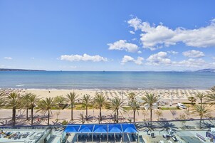 Quarto casal superior, vista para o mar | Vista do quarto