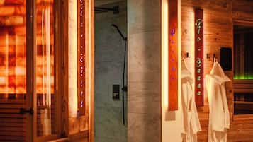 Un sauna, baño turco, baño turco/hammam, tratamientos corporales
