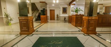 Interior entrance