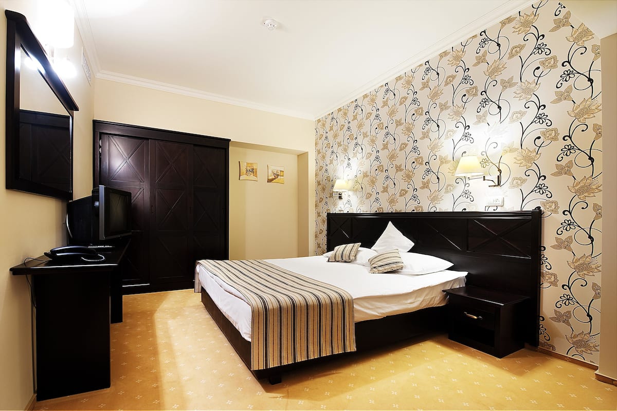 Standard Apartment, 1 Katil Raja (King), Non Smoking, Bathtub (with Sofabed) | 1 bilik tidur, peralatan tempat tidur premium, bar mini