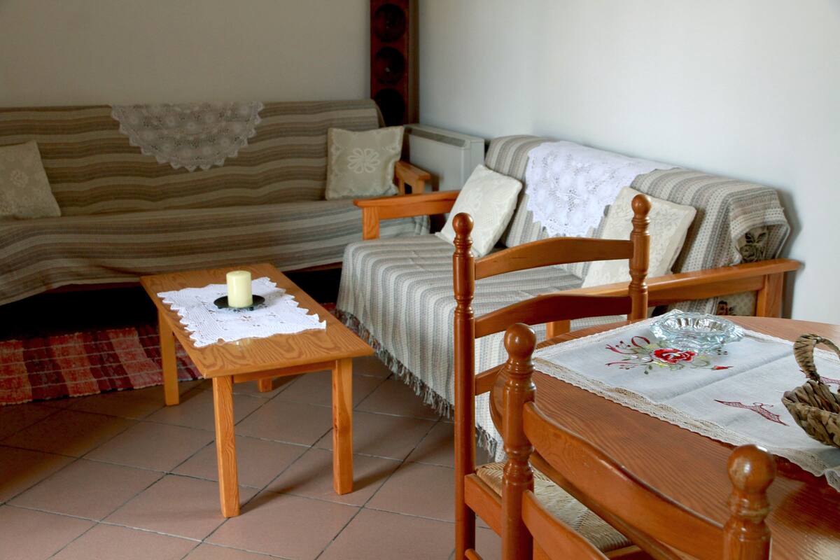 Apartment, 1 Bedroom, Balcony | 1 bedroom, pillow-top beds, iron/ironing board, free cots/infant beds