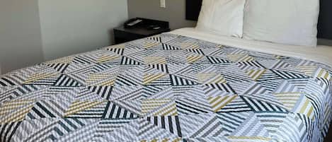 Wi-fi (inkludert) og sengetøy