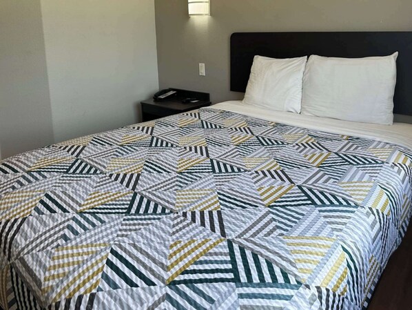 Free WiFi, bed sheets