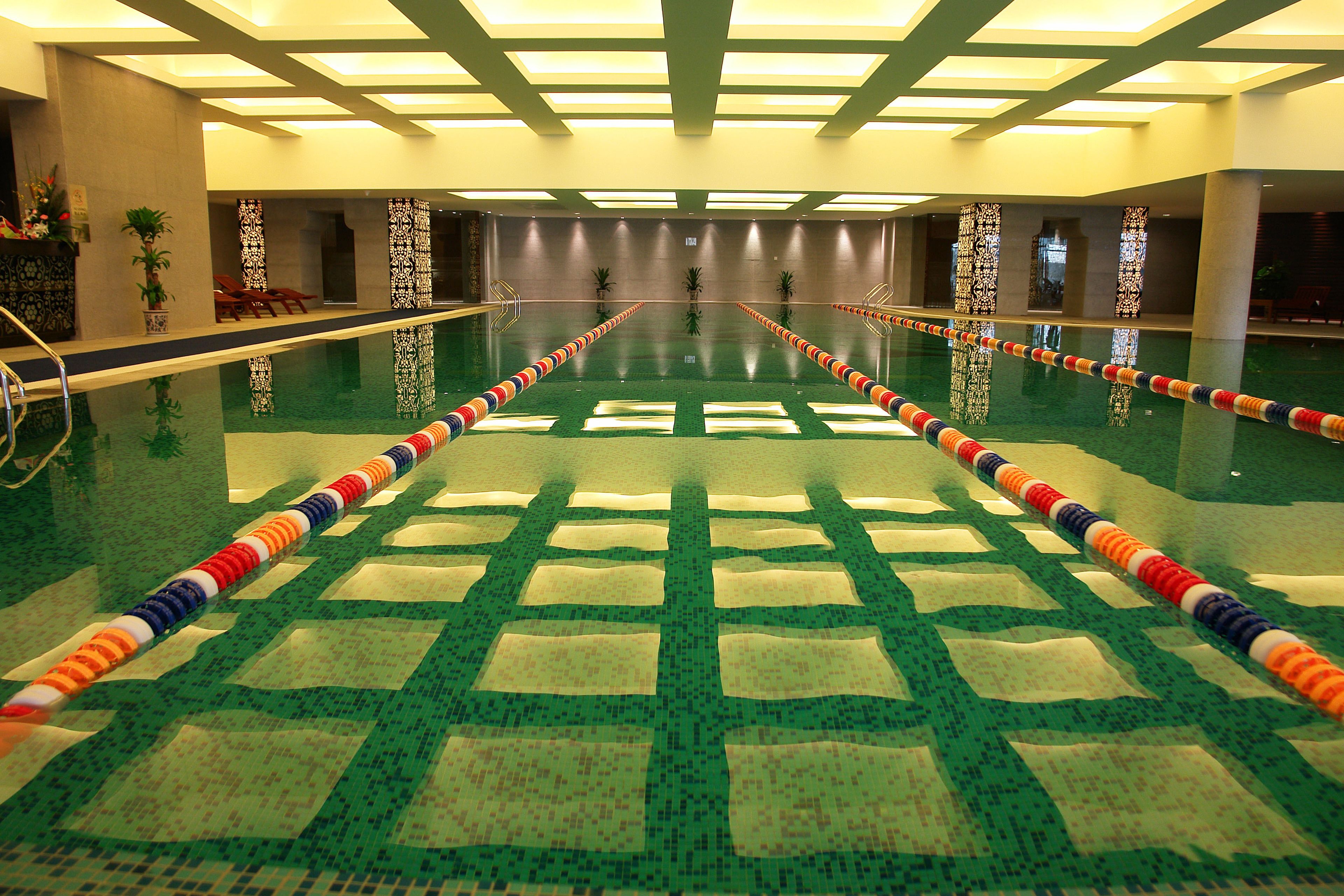 Piscine couverte