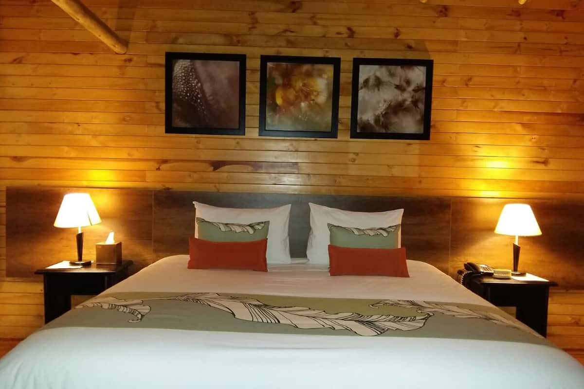 standard double room, 1 king bed | free wifi, bed sheets