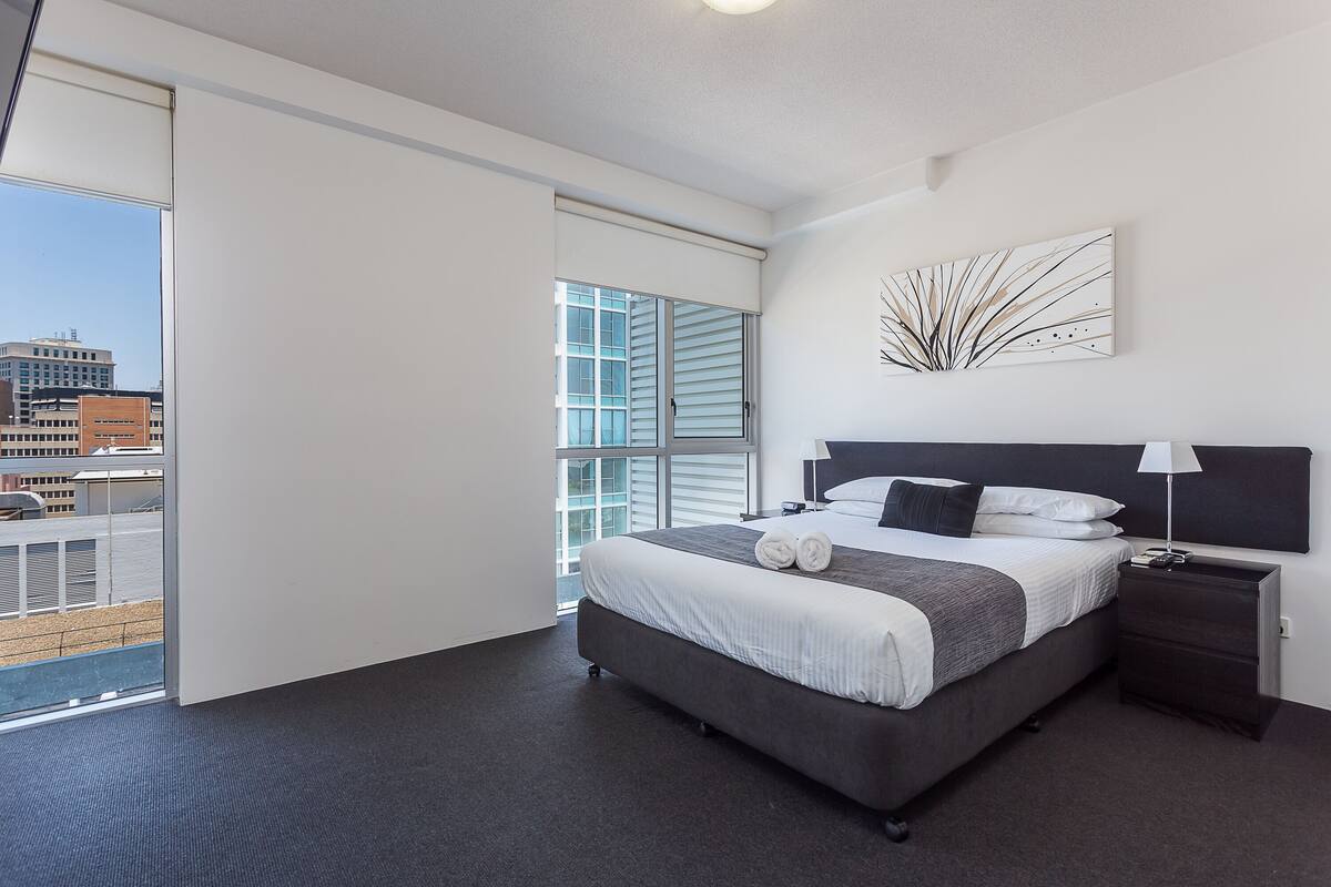 One Bedroom Apartment | 1 bedroom, desk, laptop workspace, blackout drapes