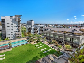 Aerial view - Oxygen Apartments (Brisbane)