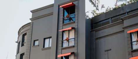 Facciata della struttura