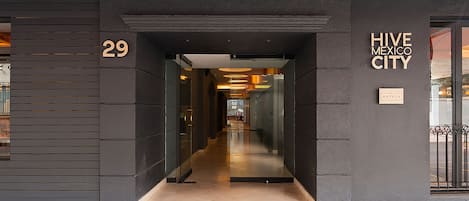 Ingresso della struttura