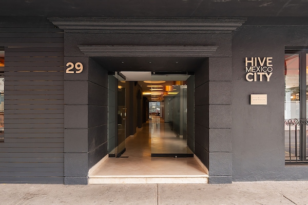 Entrada de la propiedad