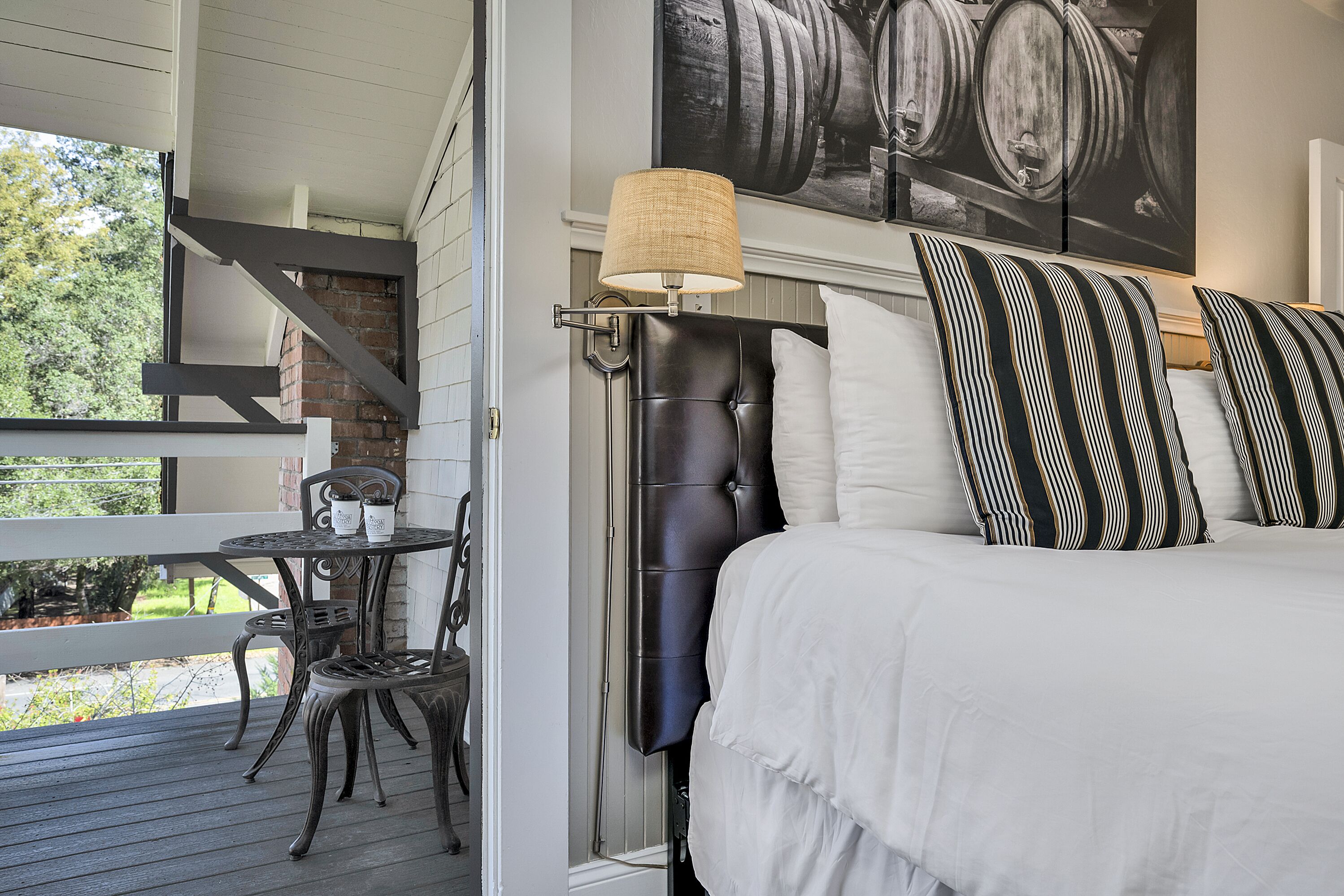 デラックス ルーム キングベッド 1 台 ジェットバス (Diamond) | テラス / パティオ