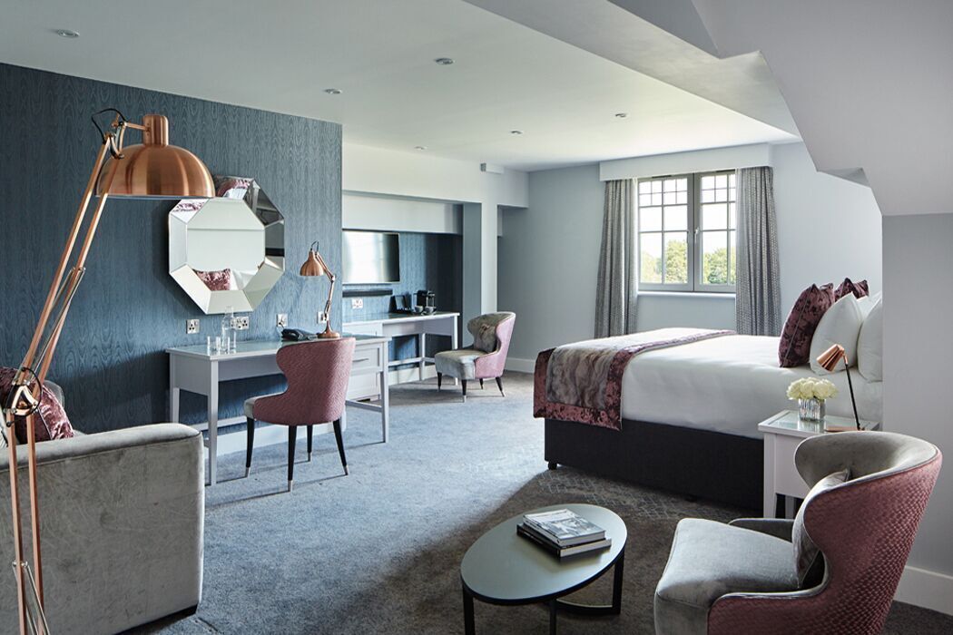 Hypo-allergenic bedding, in-room safe, desk, iron/ironing board