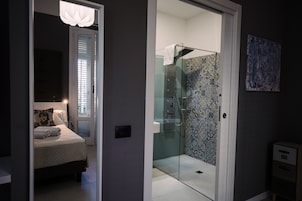 Free toiletries, hair dryer, bidet, towels