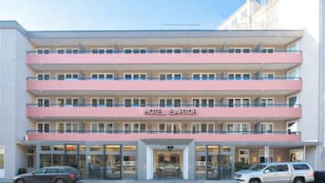 Fassade der Unterkunft