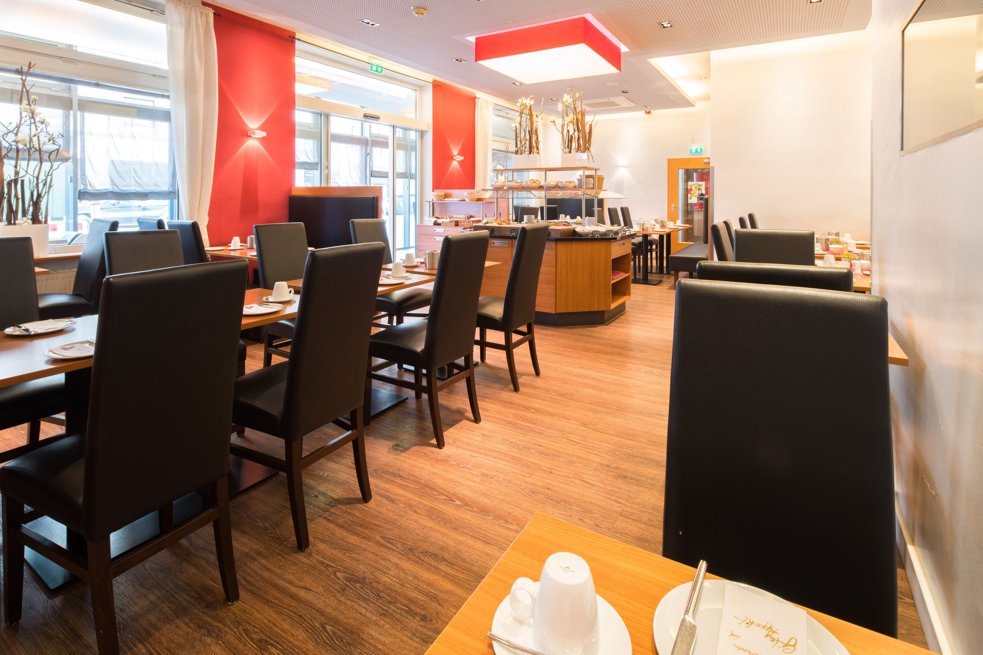 daily buffet breakfast (eur 18.50 per person)