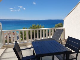 Studio, Terrace, Sea View (2 Adults) | Terrace/patio