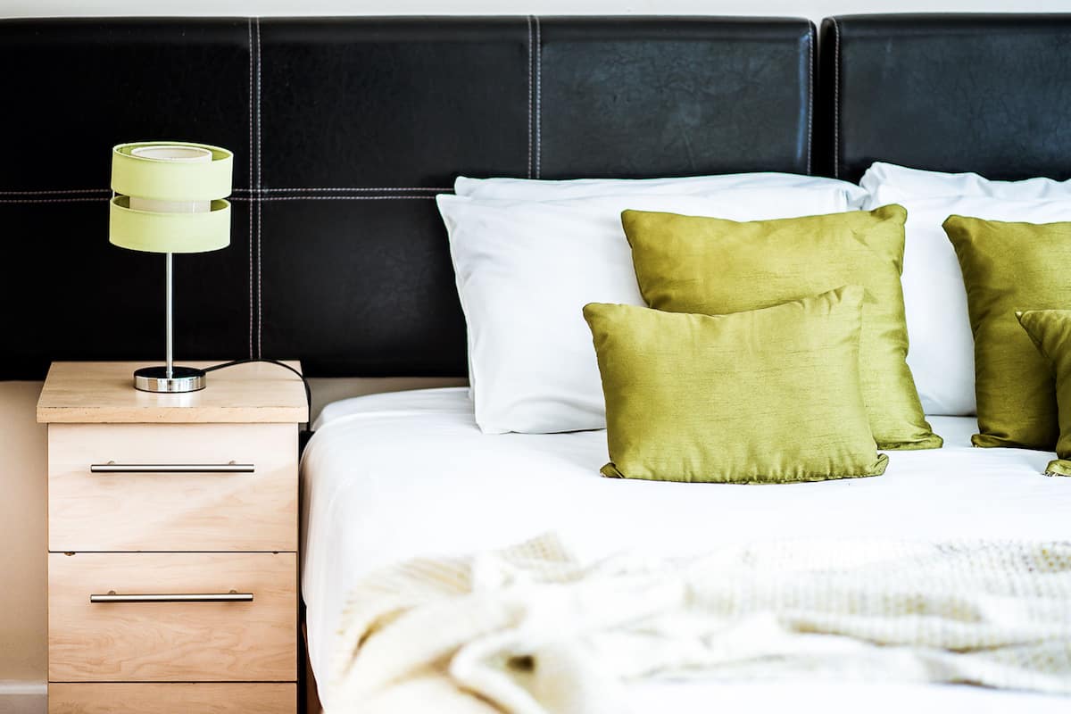 1 bilik tidur, peralatan tempat tidur hipoalergenik