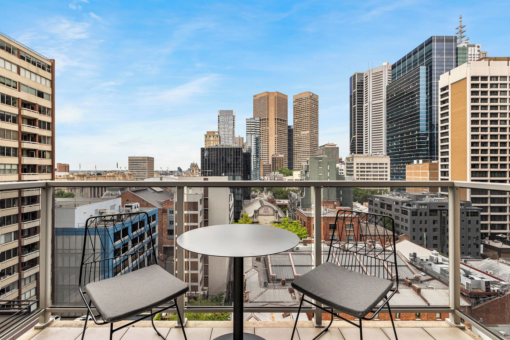 City view from property