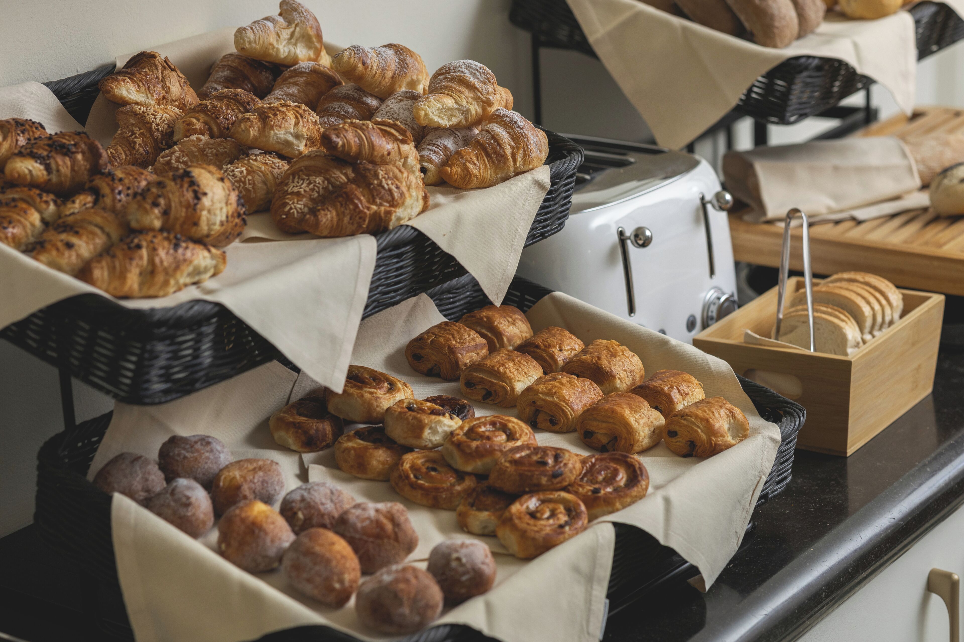 Daily buffet breakfast (EUR 20 per person)