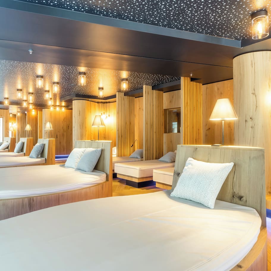 Sauna, steam room, body treatments, prenatal massages, body wraps