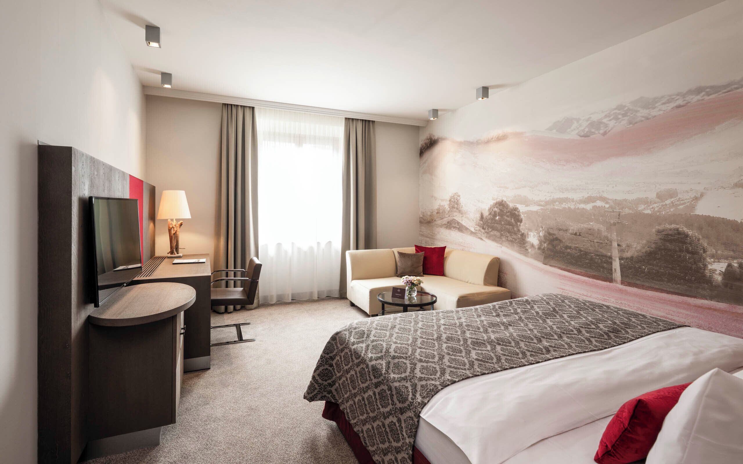 In-room safe, blackout curtains, iron/ironing board, free WiFi