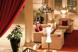 Sala de estar en el lobby