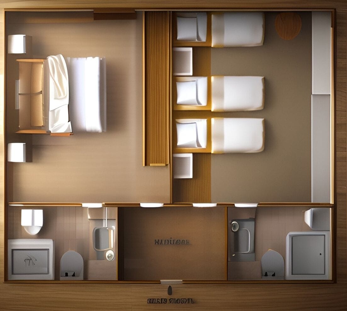 Ropa de cama hipoalergénica, cubrecamas y minibar 