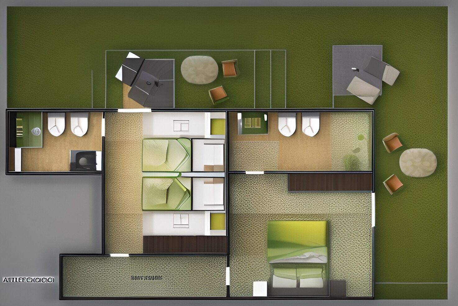 Ropa de cama hipoalergénica, cubrecamas y minibar 