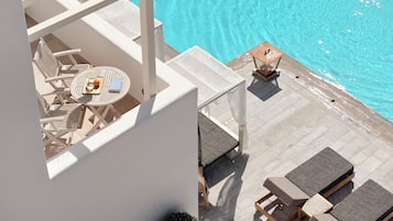 Junior Suite, Sea View | Terrace/patio