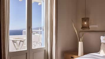 Suite Junior, vista mare | Terrazza/patio