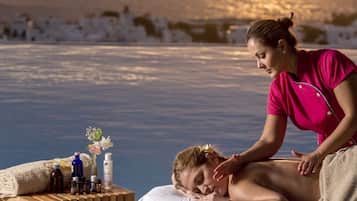 Body treatments, facials, manicures and pedicures