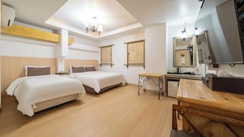 ห้องซูพีเรียทวิน | เครื่องนอนระดับพรีเมียม, ผ้านวมขนเป็ด, เตียงเมมโมรีโฟม