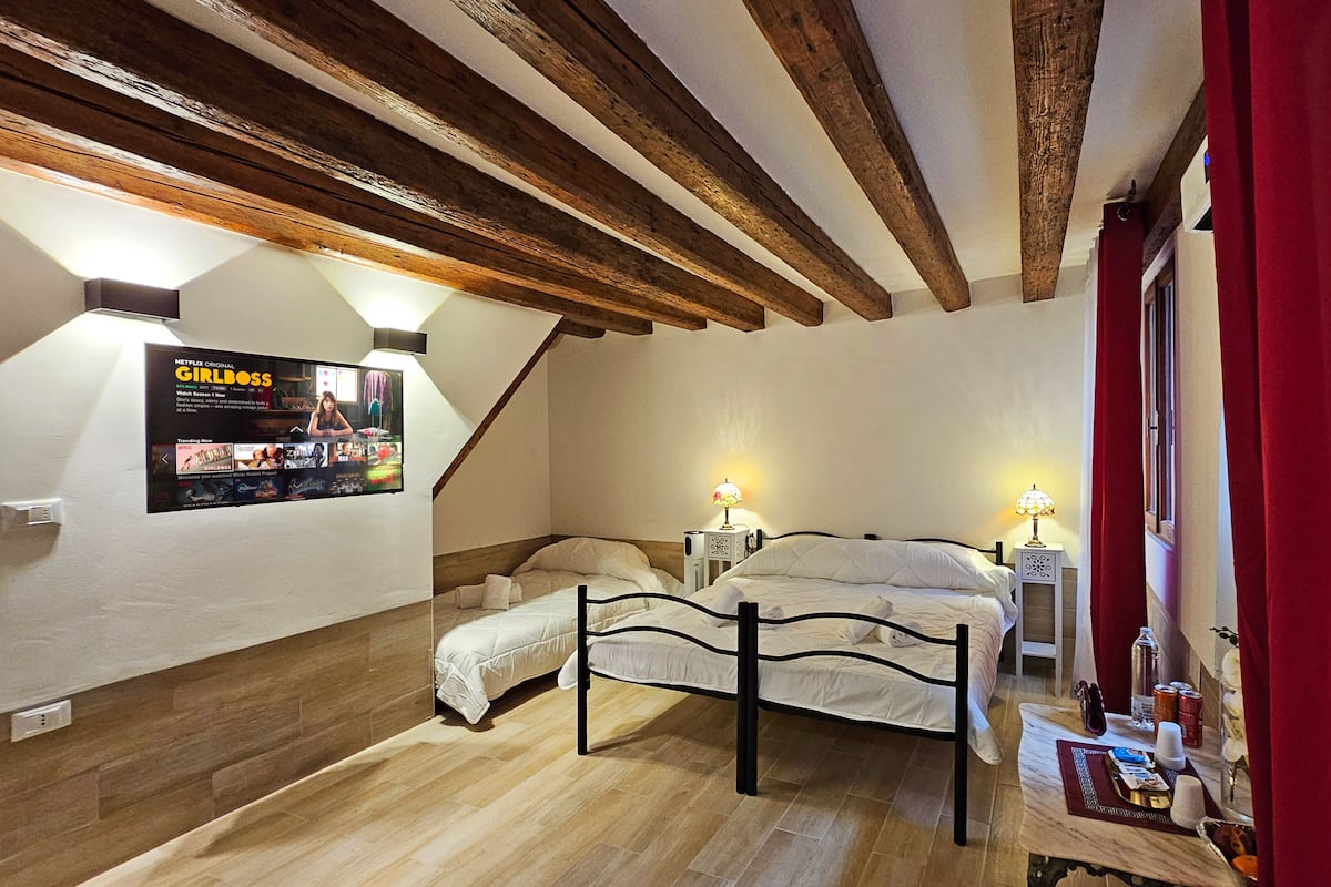 Family Apartment, Ground Floor | Hypo-allergenic bedding available, down comforters, desk
