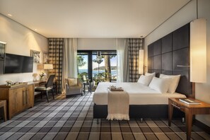 Executive Suite | Premium bedding, down comforters, minibar, in-room safe - Monte Mulini Adults Exclusive Hotel by Maistra Collection (Rovinj)