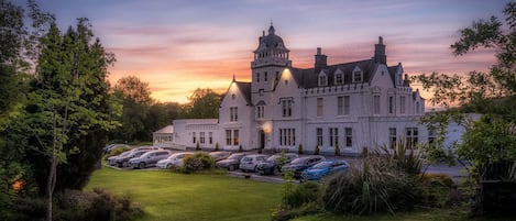 Front of property – evening/night