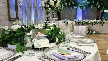 Indoor wedding