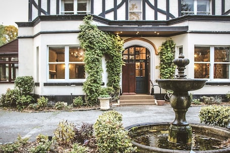 Front of property. Brook Hall Hotel