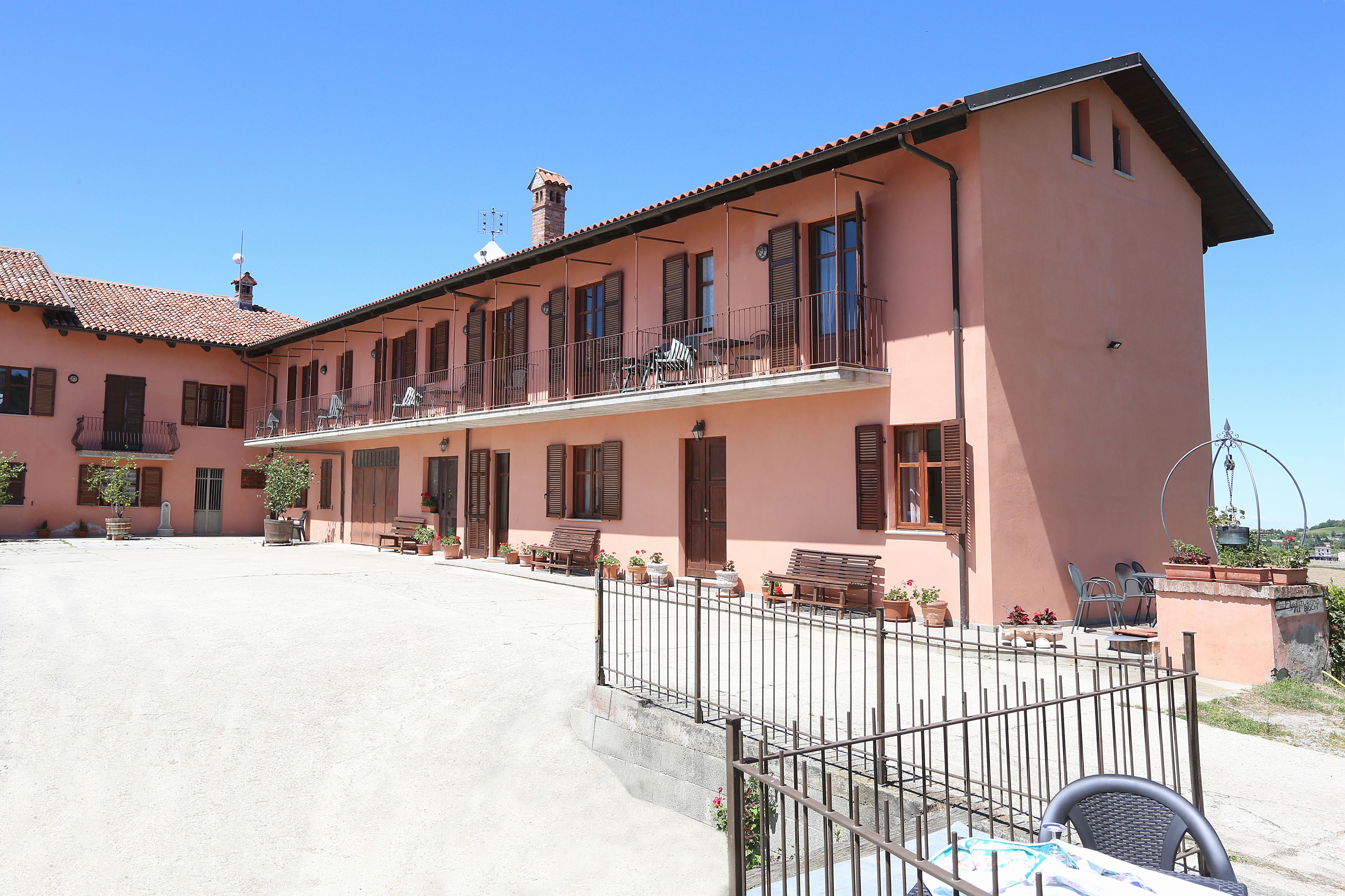 Façade de l’hébergement