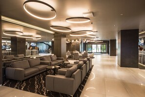 Sala de estar en el lobby