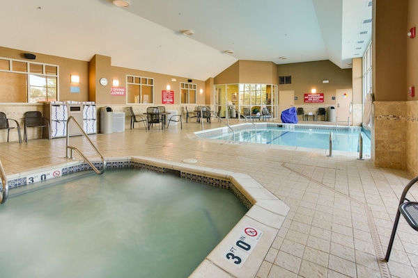 Indoor pool, outdoor pool