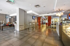 Daily buffet breakfast (AUD 28 per person)