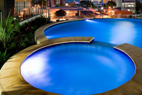 Alberca al aire libre