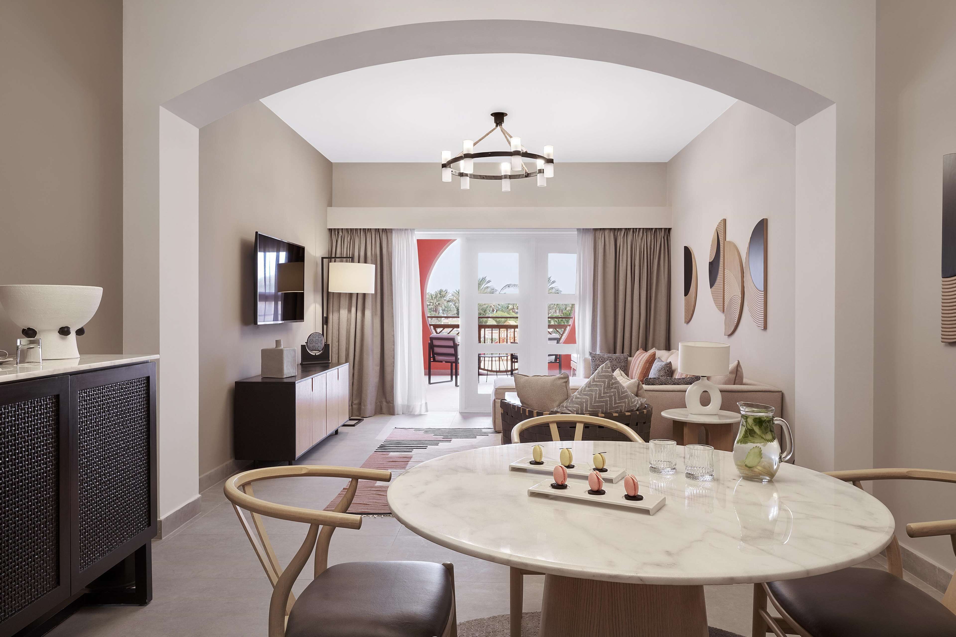 steigenberger suite | 1 bedroom, egyptian cotton sheets, premium bedding, minibar