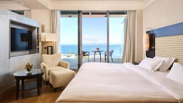 Biancheria da letto ipoallergenica, minibar, cassaforte in camera