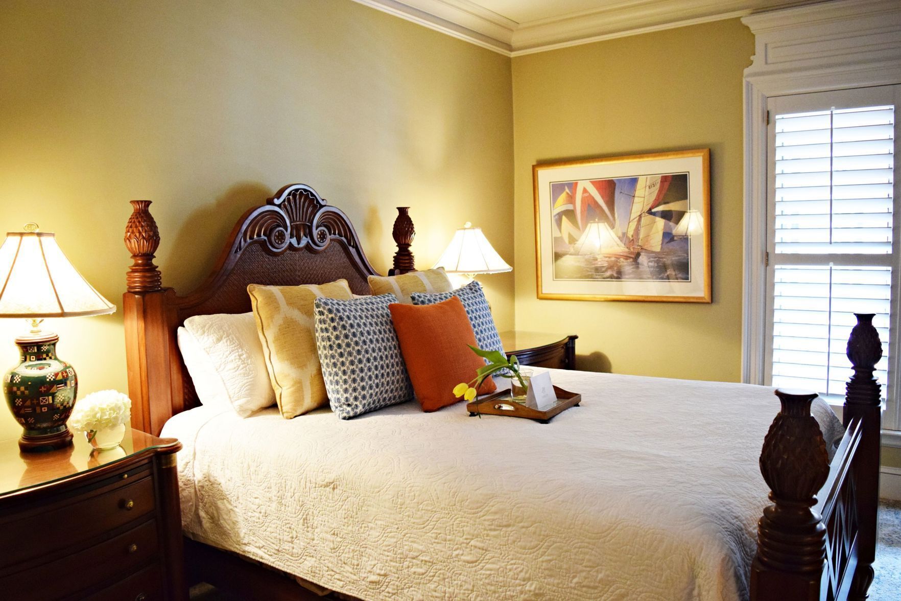 Premium bedding, pillow-top beds, individually decorated