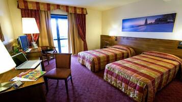 Down comforters, in-room safe, desk, laptop workspace