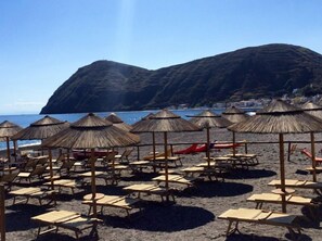 Beach umbrellas